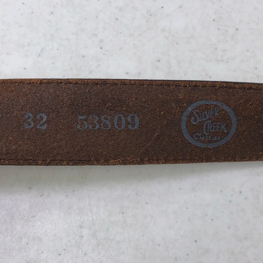 SILVER Creek Classics Leather Belt